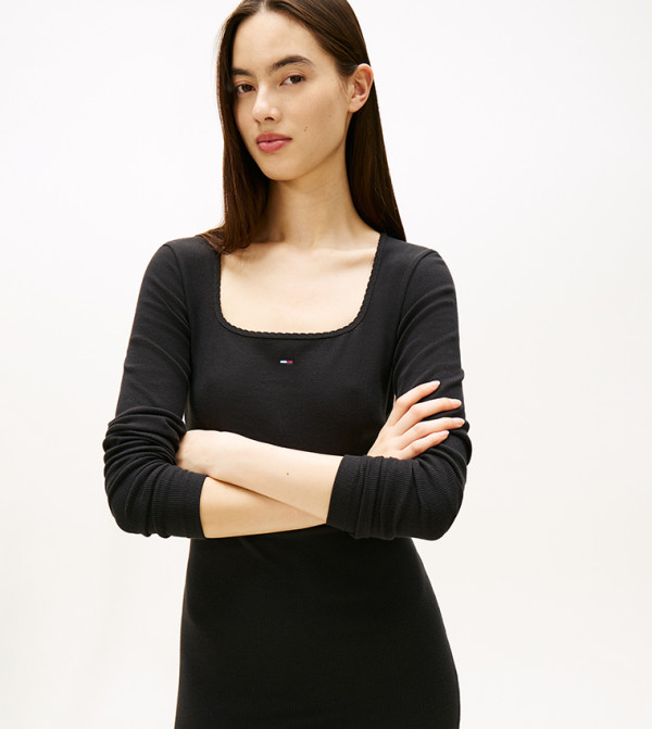 Tommy Jeans  - BLACK Midi Dresses