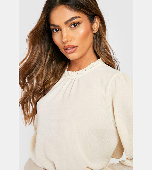 boohoo  Clothing - Beige Tops & Blouses