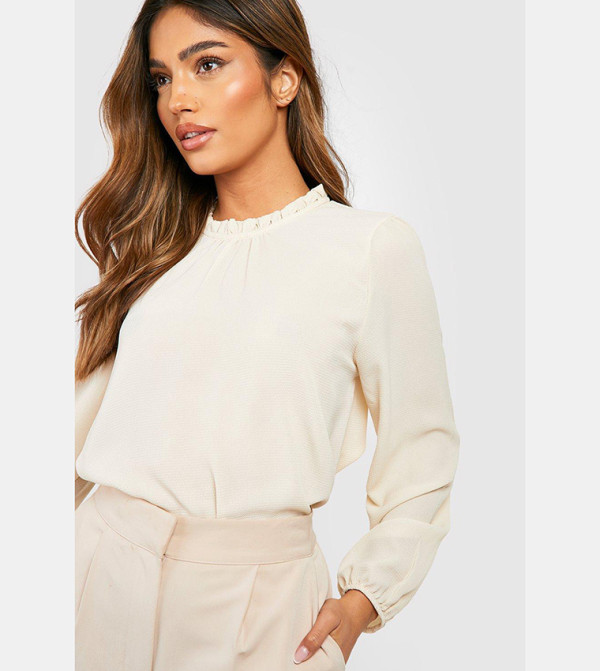 boohoo  Clothing - Beige Tops & Blouses