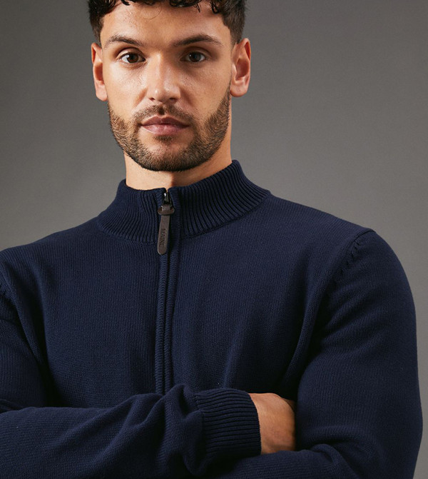 Maine  Cardigans - Navy Cardigans