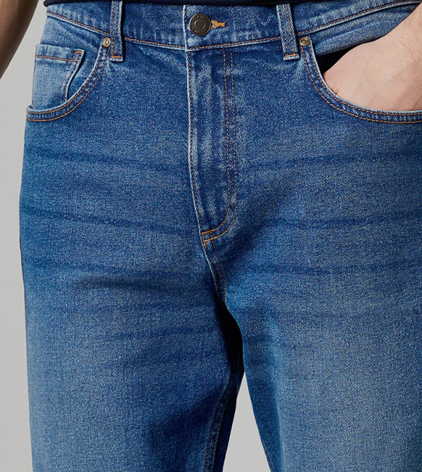 Maine Maine - Blue Straight Jeans