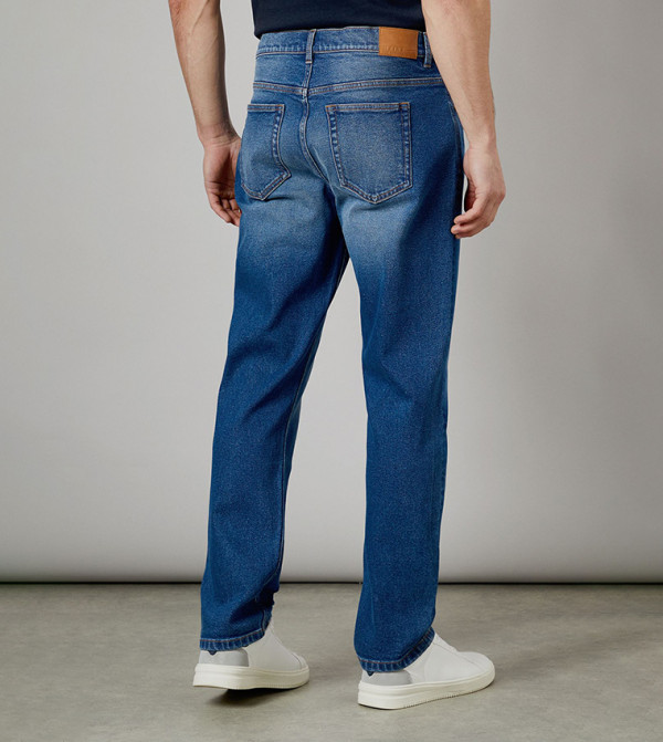 Maine Maine - Blue Straight Jeans