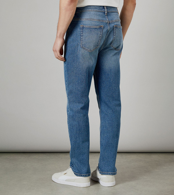 Maine Maine - Blue Straight Jeans