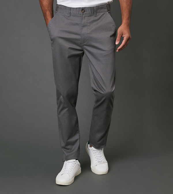 Maine Maine - Grey Chinos