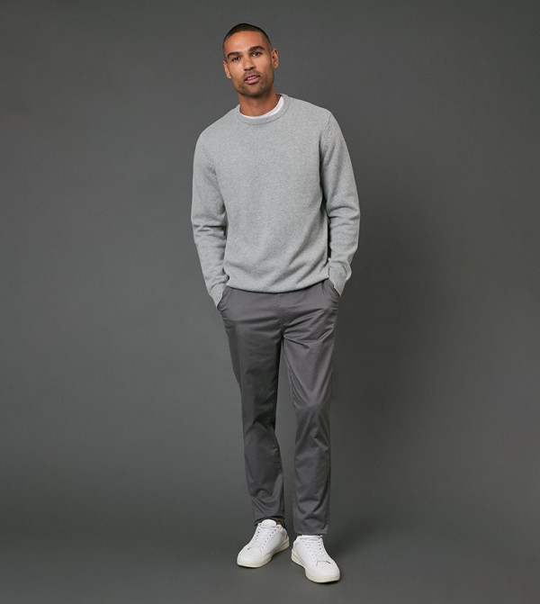 Maine Maine - Grey Chinos