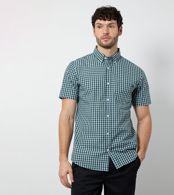 Maine Maine - Green Short Sleeves