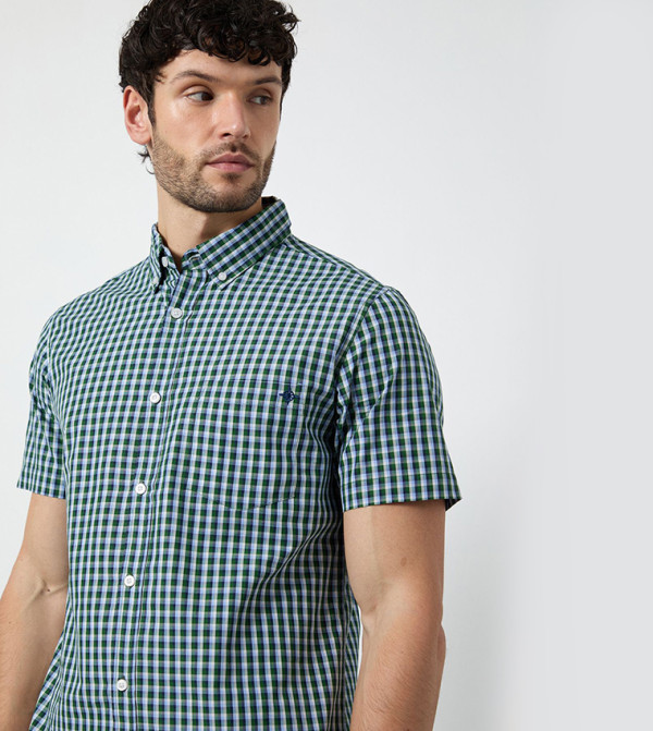 Maine Maine - Green Short Sleeves