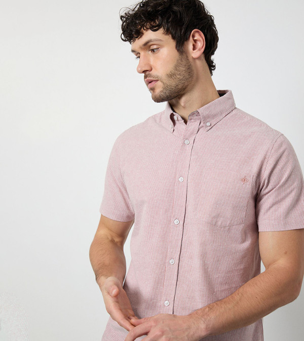 Maine Maine - Pink Short Sleeves