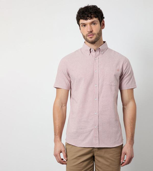 Maine Maine - Pink Short Sleeves