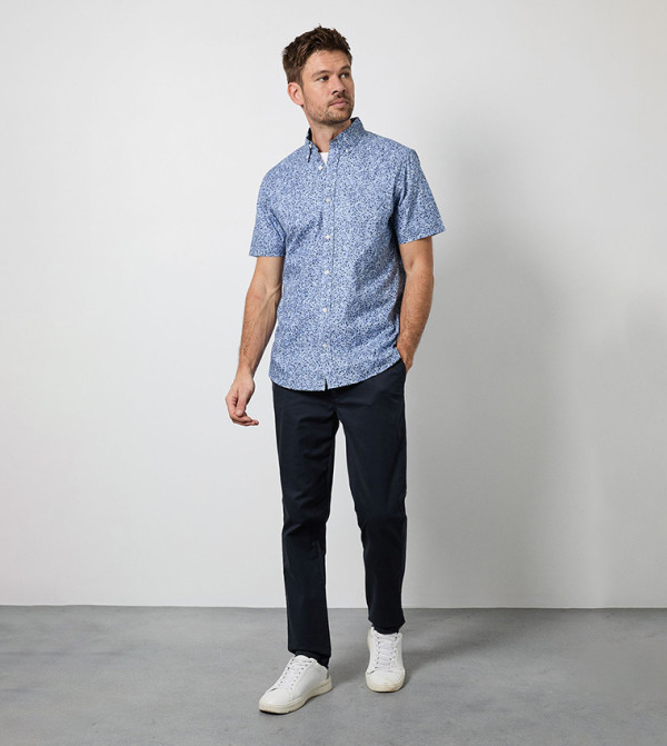 ماين ماين - أزرق Short Sleeves