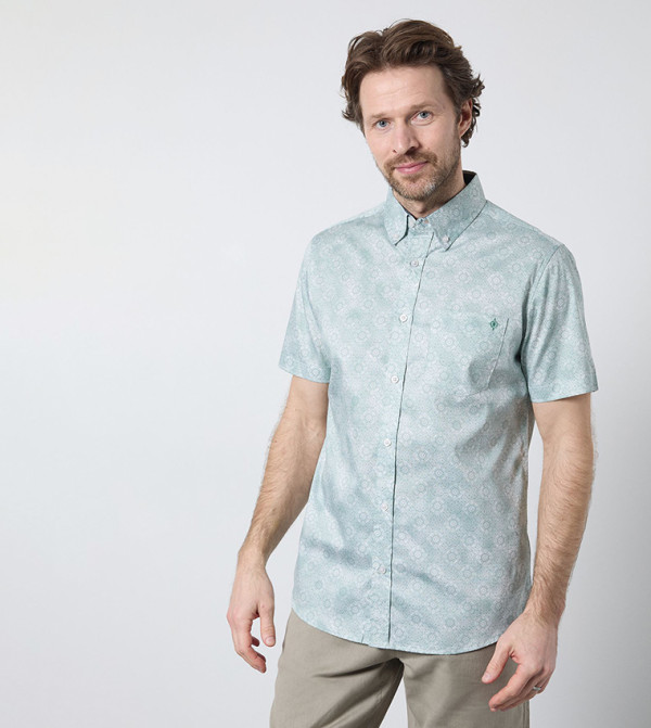 ماين ماين - أزرق Short Sleeves