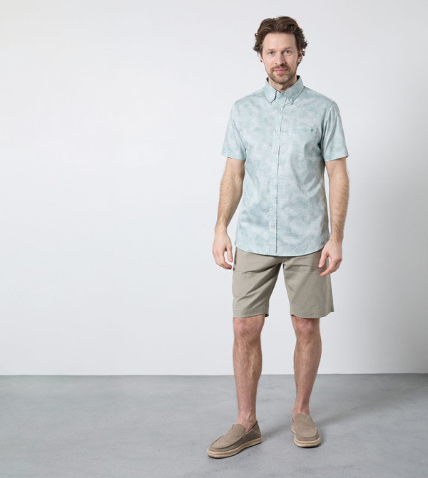 ماين ماين - أزرق Short Sleeves