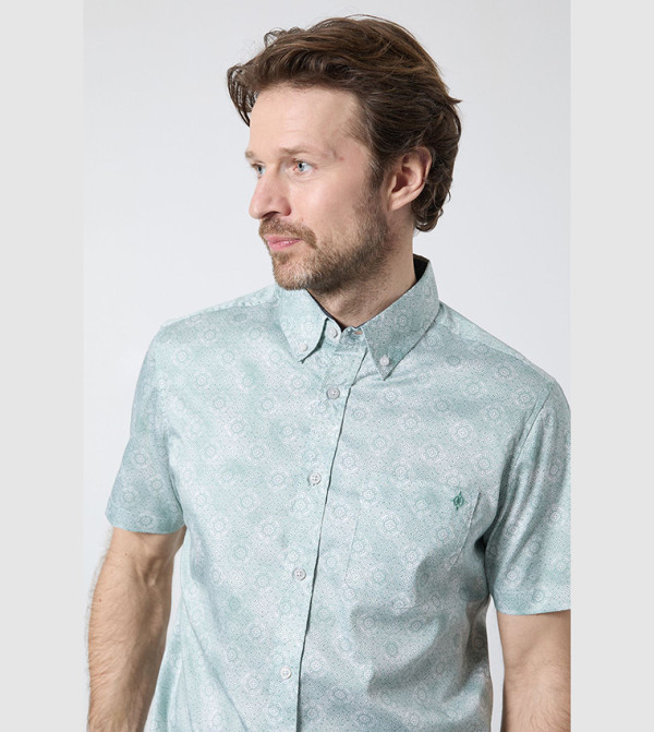 ماين ماين - أزرق Short Sleeves