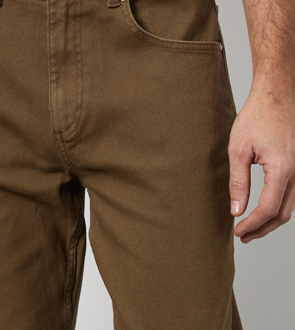 Maine Maine - Brown Slim Jeans