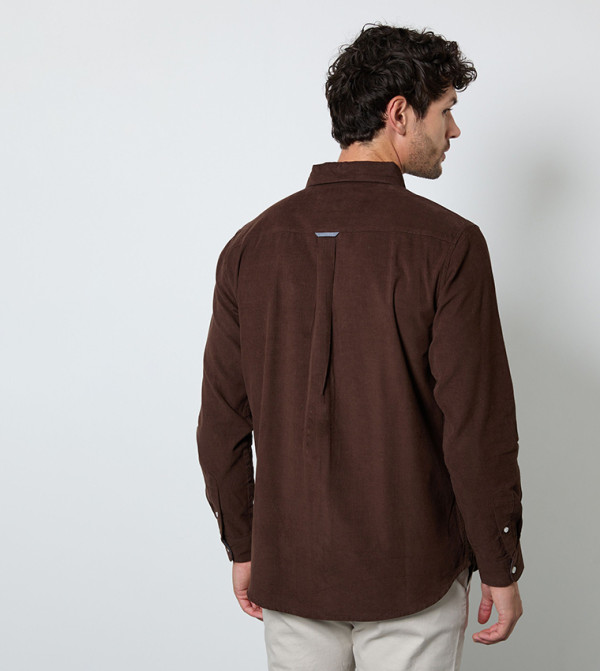 ماين ماين - بني  Long Sleeves