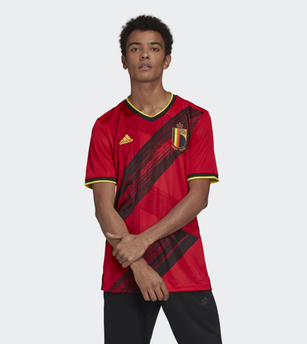 Adidas Sportswear - Red Casual T-Shirts