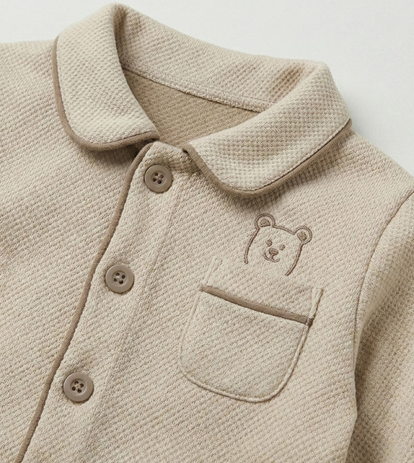 BABIES & MORE Nightwear - Beige Top & Pyjama Sets