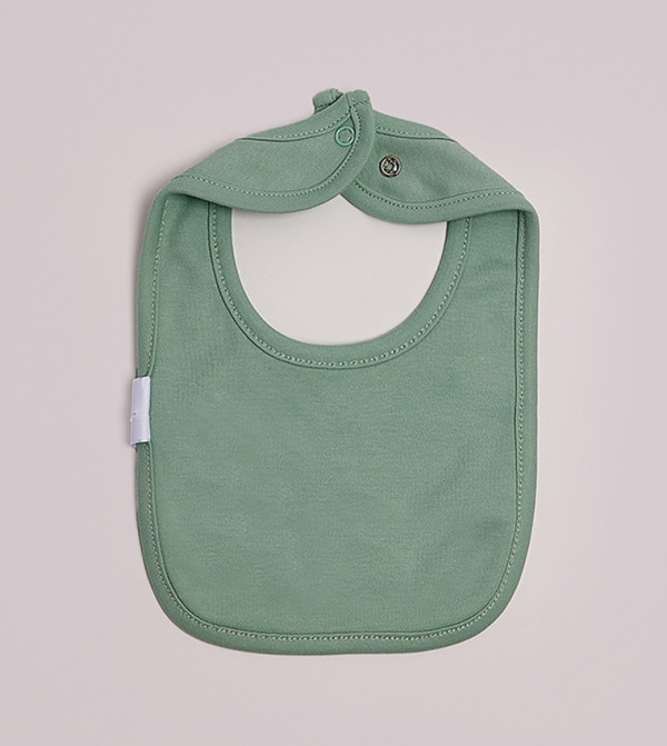 BABIES & MORE  Bibs & Hanky - Green Bibs & Hanky