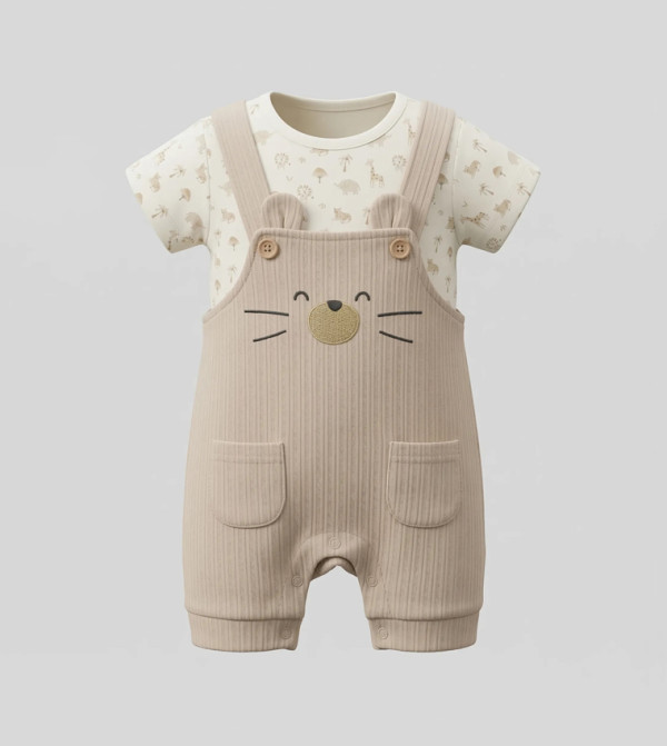 BABIES & MORE Sets - Brown clothing sets