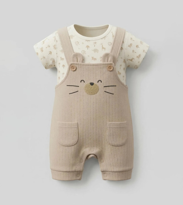 BABIES & MORE Sets - Brown clothing sets
