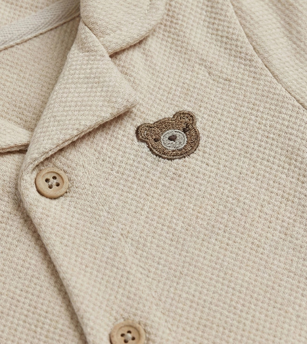 BABIES & MORE  Onepiece & Bodysuits - Beige Rompers