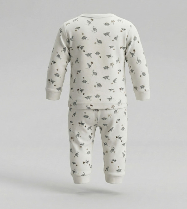 بيبيز آند مور  أطقم بيجاما - أوف وايت  مجموعات بلايز وبيجامة