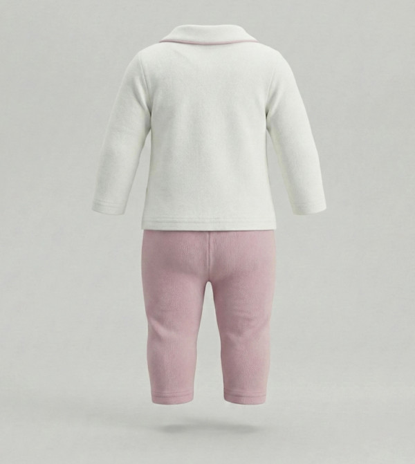 BABIES & MORE Kids - White Top & Pyjama Sets
