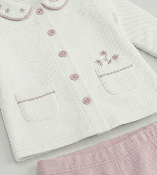 BABIES & MORE Kids - White Top & Pyjama Sets