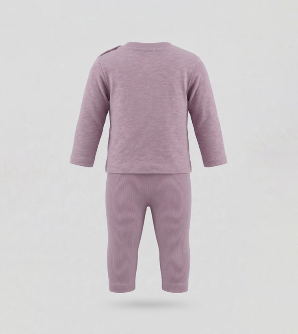 BABIES & MORE  Nightwear - Purple Top & Pyjama Sets