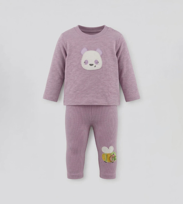 BABIES & MORE  Nightwear - Purple Top & Pyjama Sets