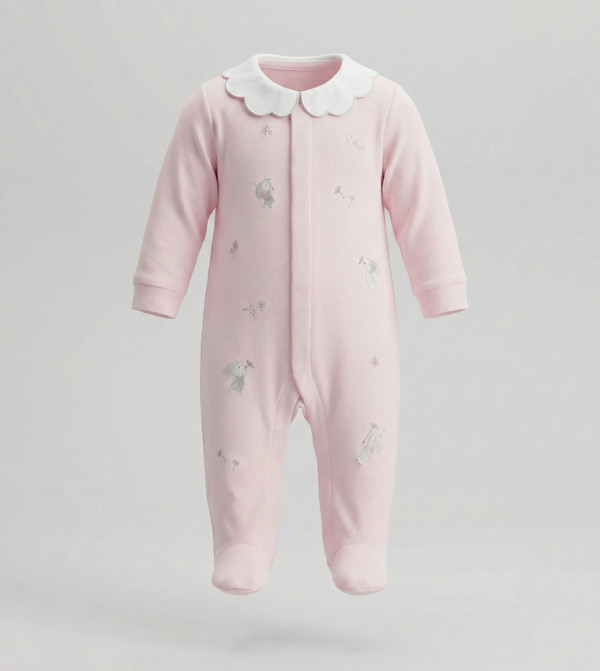 BABIES & MORE Nightwear - Pink Sleep Suits/Footies