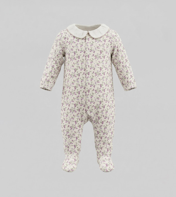 BABIES & MORE Nightwear - Cream Sleep Suits/Footies