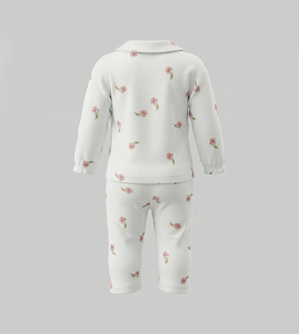 BABIES & MORE Nightwear - White Top & Pyjama Sets