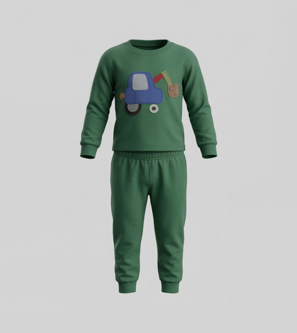 BABIES & MORE  Nightwear - Green Top & Pyjama Sets