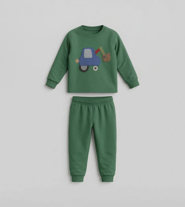 BABIES & MORE  Nightwear - Green Top & Pyjama Sets