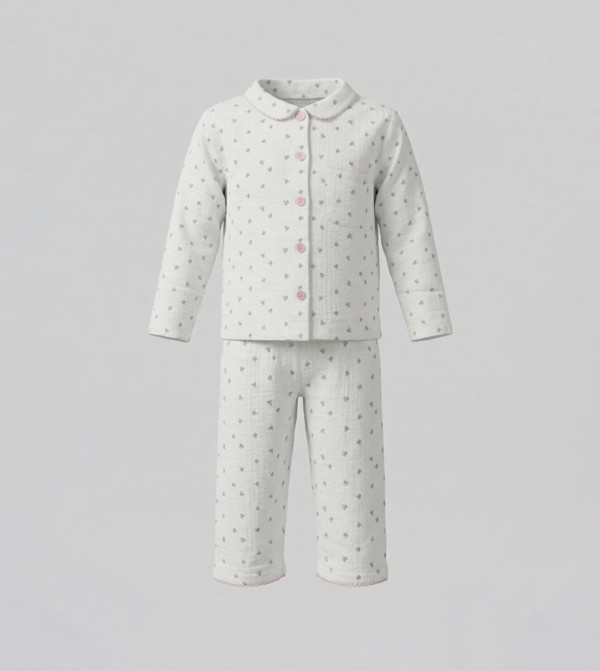 BABIES & MORE Nightwear - White Top & Pyjama Sets