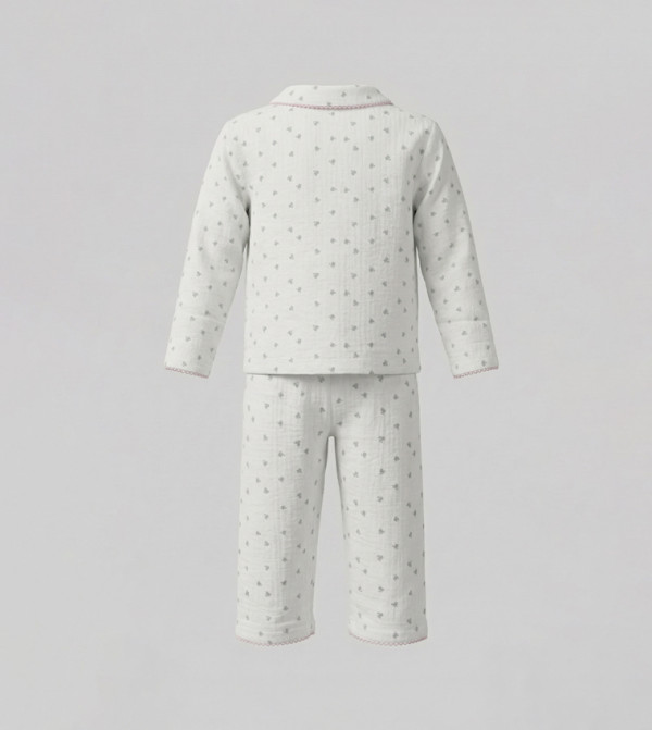 BABIES & MORE Nightwear - White Top & Pyjama Sets