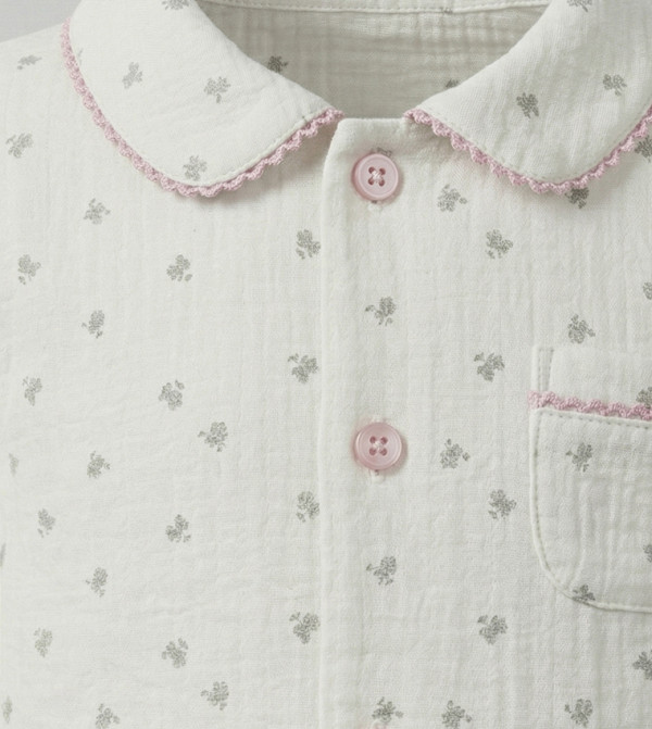 BABIES & MORE Nightwear - White Top & Pyjama Sets