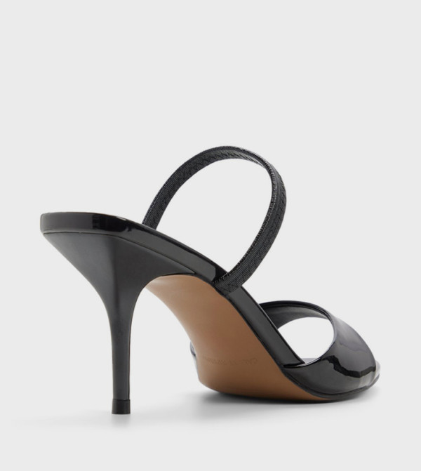 Call it Spring  Sandals - BLACK Stilettos