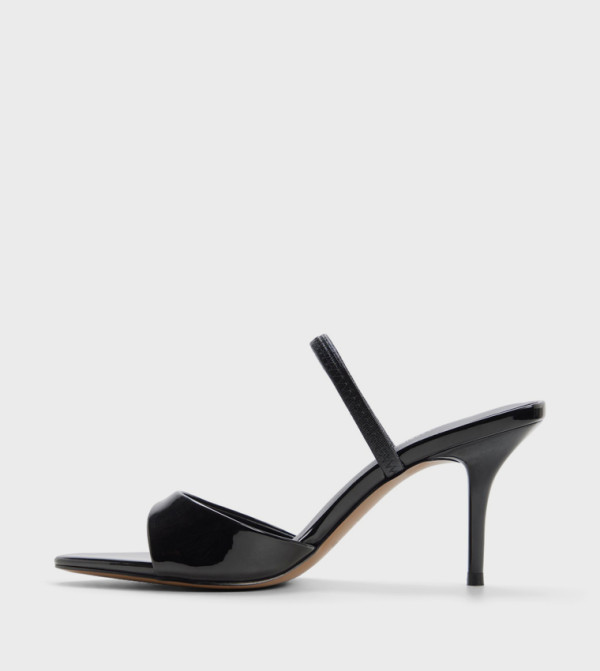 Call it Spring  Sandals - BLACK Stilettos
