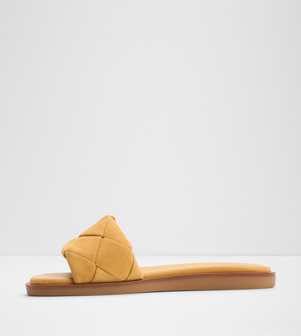 Aldo  Sandals - Yellow Flat Sandals