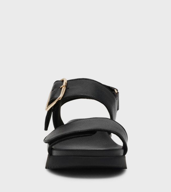 Anne Klein Anne Klein - BLACK Flat Sandals