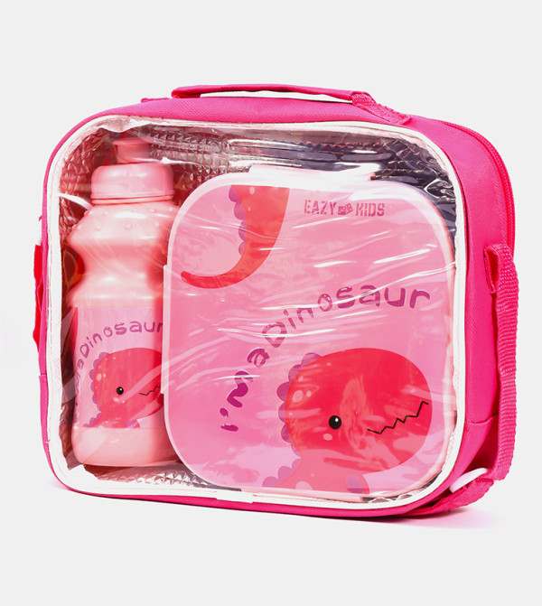 ايزي كيدز  قوارير ماء - وردي مجموعات وأطقم