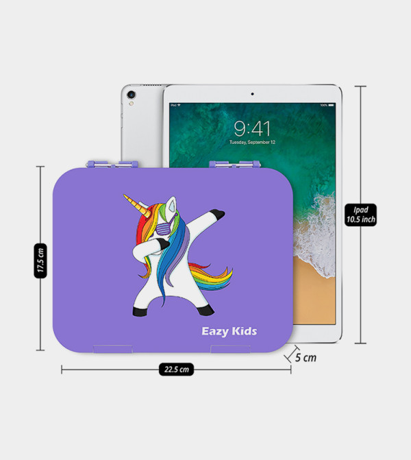 Eazy Kids  STATIONERY - Purple Lunch Boxes