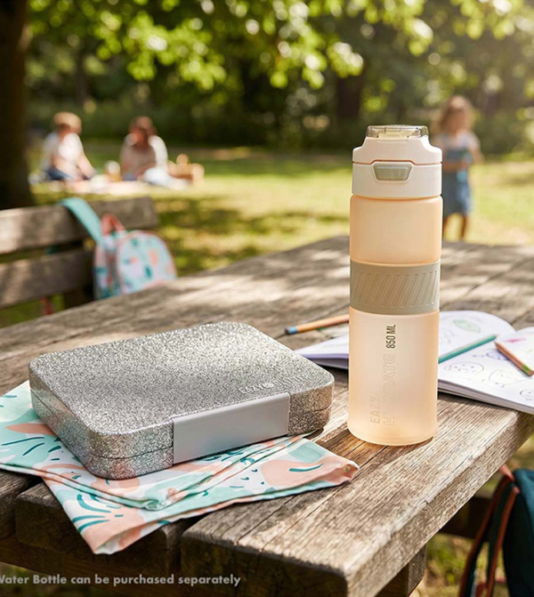 Eazy Kids  Kids Accessories - Grey Lunch Box