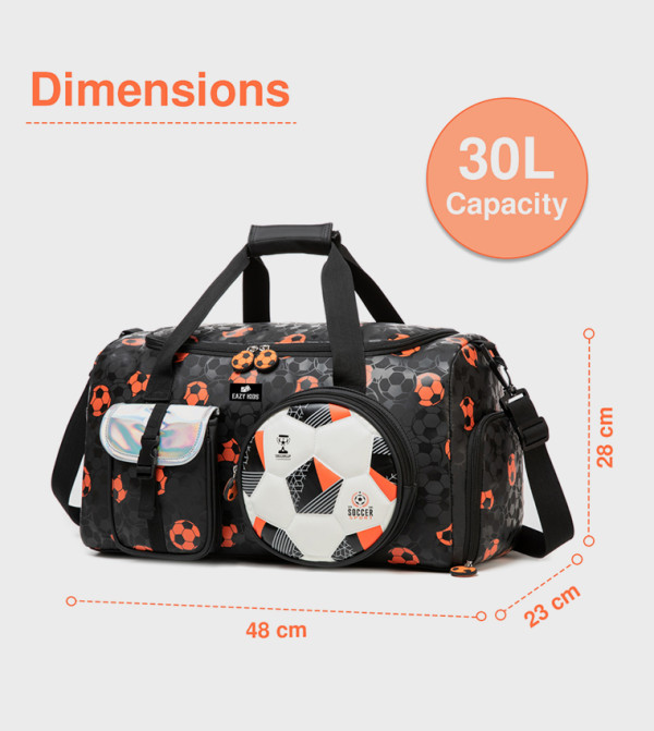 Eazy Kids Eazy Kids - Black Duffel Bag