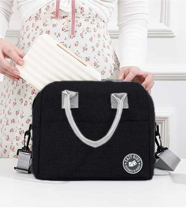 Eazy Kids Eazy Kids - Black Lunch Bags