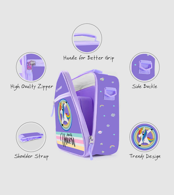 Eazy Kids Eazy Kids @ Sambox - Purple Lunch Bags