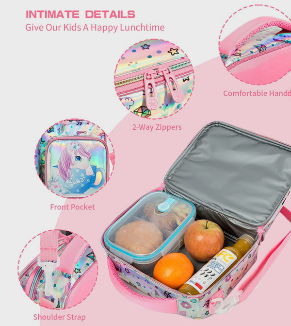 Eazy Kids character store - Pink Lunch Bags
