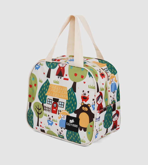 Eazy Kids bts lunch essentials - White Lunch Bags